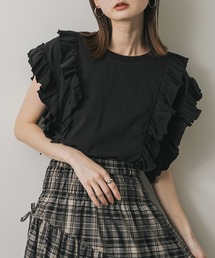 SENSE OF PLACE by URBAN RESEARCH | ギャザーフリルトップ(Tシャツ/カットソー)