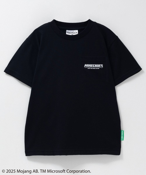 Mac-House(マックハウス)の「【MINECRAFT】マインクラフト ポケット付きプリントTシャツ(Tシャツ/カットソー・キッズ・杢グレー/ブラック・120/130/140/150)」の10枚目の写真