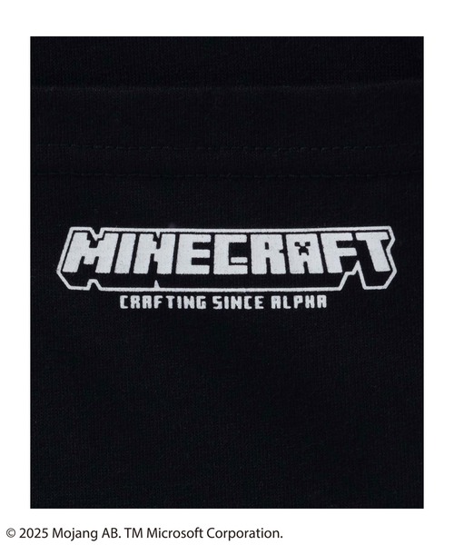 Mac-House(マックハウス)の「【MINECRAFT】マインクラフト ポケット付きプリントTシャツ(Tシャツ/カットソー・キッズ・杢グレー/ブラック・120/130/140/150)」の9枚目の写真