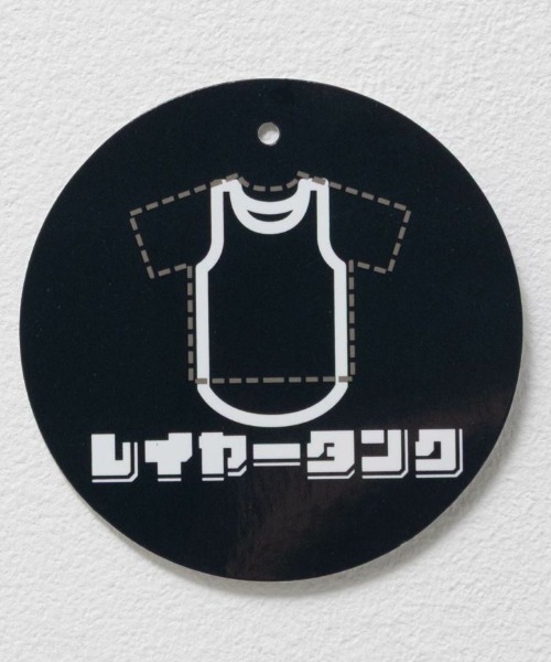 NAVY(ネイビー)の「NAVY ラウンドロングタンク【接触冷感】(タンクトップ・メンズ・ブラック/ホワイト・M/L/XL)」の5枚目の写真