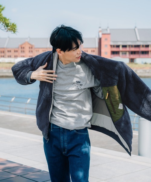 KRIFF MAYER(クリフメイヤー)の「【リバーシブル】ひっくりスタンドJK(その他アウター・メンズ・ブラック/ベージュ/オリーブ/カラフル/その他5/その他6・MEDIUM/LARGE/X-LARGE)」の10枚目の写真