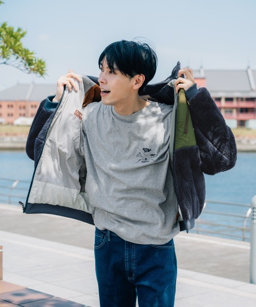 KRIFF MAYER(クリフメイヤー)の「【リバーシブル】ひっくりスタンドJK(その他アウター・メンズ・ブラック/ベージュ/オリーブ/カラフル/その他5/その他6・MEDIUM/LARGE/X-LARGE)」の11枚目の写真