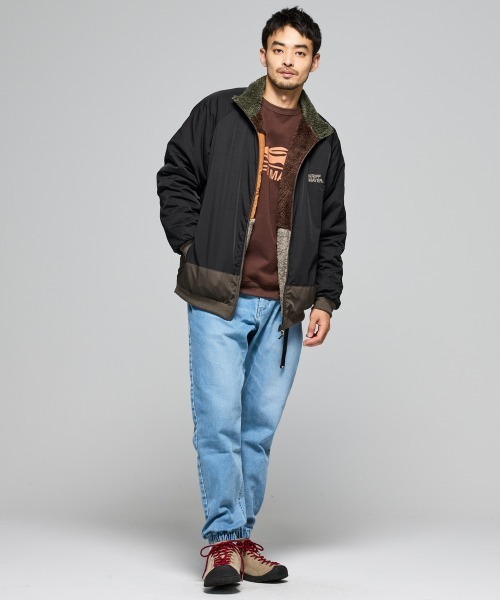 KRIFF MAYER(クリフメイヤー)の「【リバーシブル】ひっくりスタンドJK(その他アウター・メンズ・ブラック/ベージュ/オリーブ/カラフル/その他5/その他6・MEDIUM/LARGE/X-LARGE)」の13枚目の写真