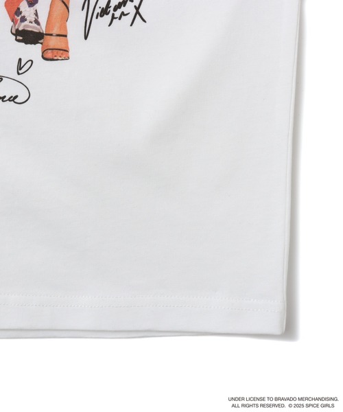 atmos pink(アトモスピンク)の「atmos pink x SPICE GIRLS Big T-shirt / アトモス ピンク スパイスガールズ ビッグ T-シャツ 【SP】(Tシャツ/カットソー・レディース・ブラック/ホワイト・FREE)」の13枚目の写真