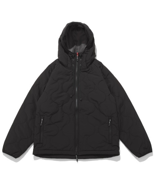 KRIFF MAYER（クリフメイヤー）の「キルティングフードJK（その他アウター・メンズ・グレー/オリーブ/ブラック・X-LARGE/LARGE/MEDIUM）」の2枚目の写真