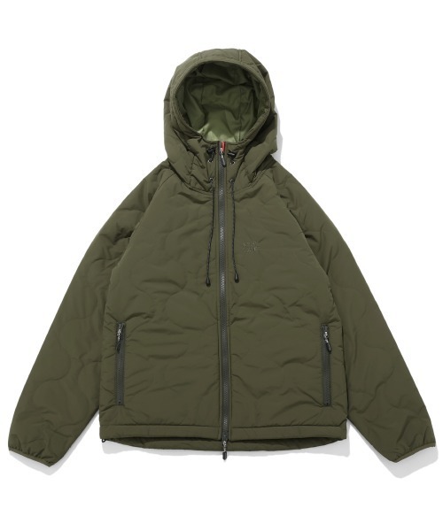 KRIFF MAYER（クリフメイヤー）の「キルティングフードJK（その他アウター・メンズ・グレー/オリーブ/ブラック・X-LARGE/LARGE/MEDIUM）」の14枚目の写真