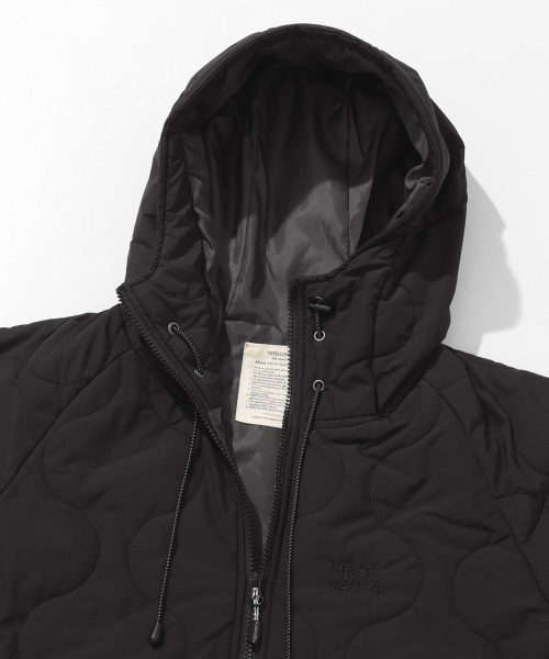 KRIFF MAYER（クリフメイヤー）の「キルティングフードJK（その他アウター・メンズ・グレー/オリーブ/ブラック・X-LARGE/LARGE/MEDIUM）」の18枚目の写真