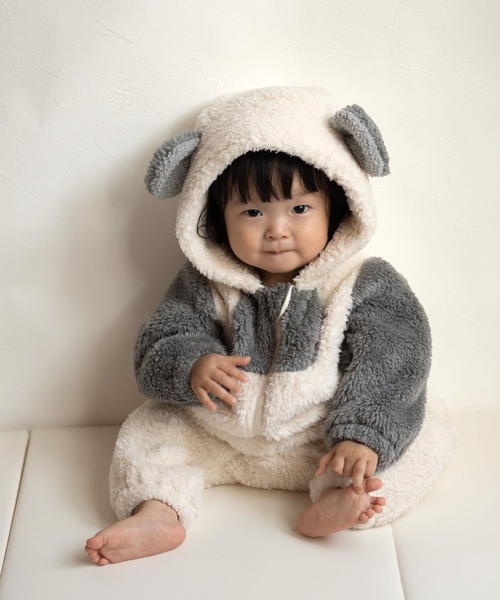 s*r様 TENDER COベージュ カバーオール サイズ3 セール】ﾄﾞｳﾌﾞﾂｶﾊﾞｰｵｰﾙ