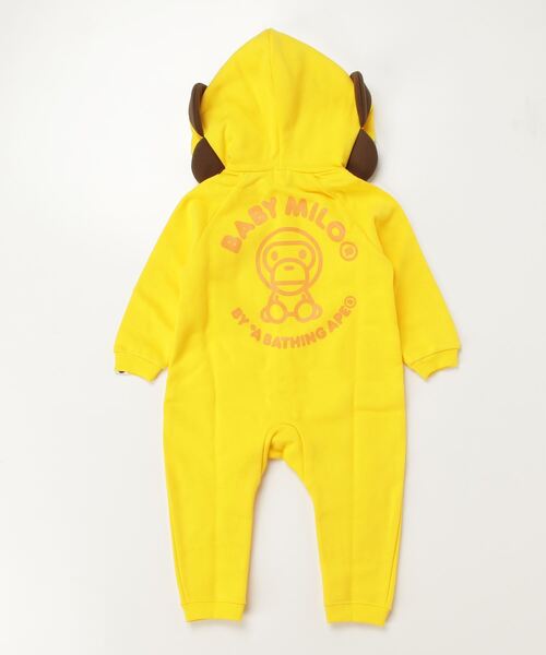 BABY MILO FRIENDS COVERALL（ロンパース）｜A BATHING APE（ア