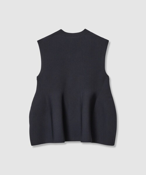 allureville（アルアバイル）の「ペプラムジレ（ベスト・レディース・オフホワイト/ネイビー/イエロー・2）」の16枚目の写真