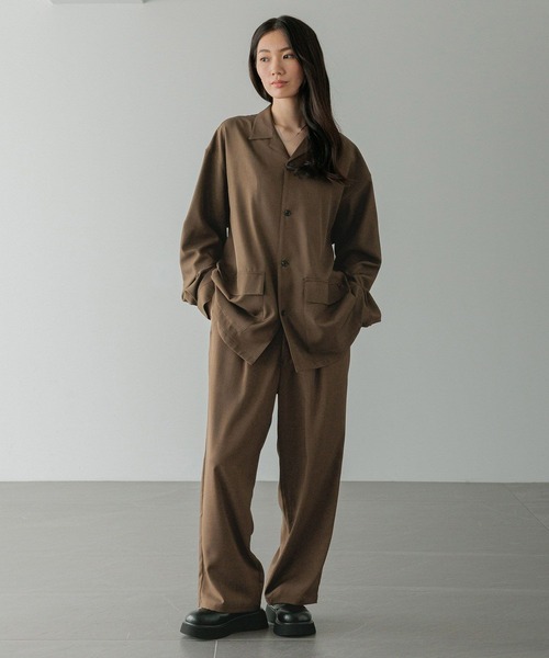 LOWRYS FARM(ローリーズファーム)の「【LFM(U)】TWILLシャツジャケット 587859(シャツ/ブラウス・メンズ・ブラック/グレー/ブラウン・MEDIUM/LARGE)」の15枚目の写真