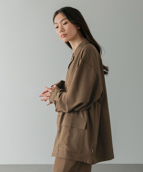 LOWRYS FARM(ローリーズファーム)の「【LFM(U)】TWILLシャツジャケット 587859(シャツ/ブラウス・メンズ・ブラック/グレー/ブラウン・MEDIUM/LARGE)」の18枚目の写真