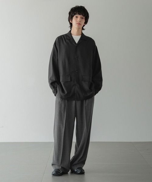 LOWRYS FARM(ローリーズファーム)の「【LFM(U)】TWILLシャツジャケット 587859(シャツ/ブラウス・メンズ・ブラック/グレー/ブラウン・MEDIUM/LARGE)」の22枚目の写真