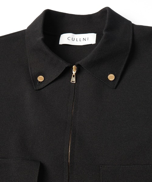 Big Pocket Zip Up Knit Jacket（ブルゾン）｜CULLNI（クルニ）の