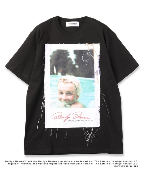 DISCOVERED（ディスカバード）の「MARILYN MONROE TEE (POOL)（Tシャツ/カットソー・メンズ・ホワイト/ブラック・1/2/4/3）」の2枚目の写真