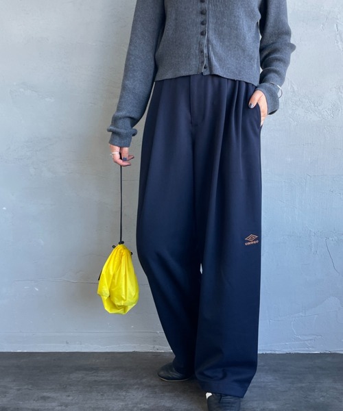 UMBRO/アンブロ] 別注 ワンポイント刺繍ロゴ トラックパンツ（その他