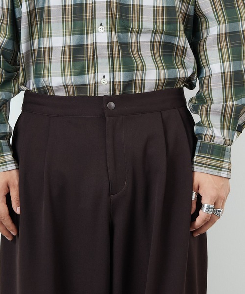 UMBRO（アンブロ）の「[UMBRO/アンブロ] 別注 ワンポイント刺繍ロゴ トラックパンツ（その他パンツ・レディース・ネイビー/ハウンドトゥース/ブラウン・L/M/S/XL）」の5枚目の写真