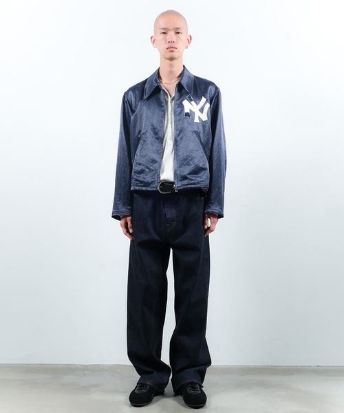 Jieda(ジエダ)の「TWIST DENIM PANTS(デニムパンツ・メンズ・ブラック/インディゴブルー・1/2)」の9枚目の写真