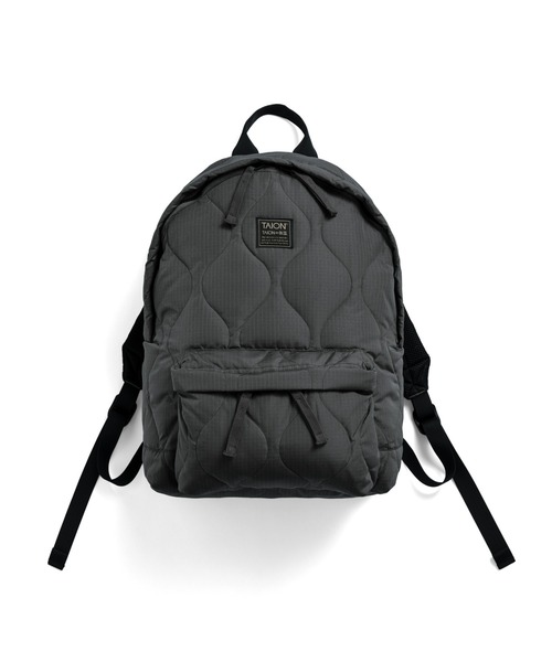 TAION(タイオン)の「【TAION(タイオン)】〈グッズ〉ミリタリー ダウンバッグパック(ショルダーバッグ・メンズ・ブラック/ダークオリーブ/ダークネイビー/ダークカーキ/チャコールグレー/ダークグリーン系・ONESIZE)」の2枚目の写真