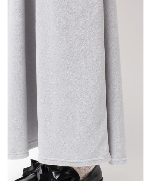 merry jenny（メリージェニー）の「ギャザーギャザーフリースワンピース（ワンピース・レディース・ライトブルー/ブラック/アイボリー・FREE）」の10枚目の写真