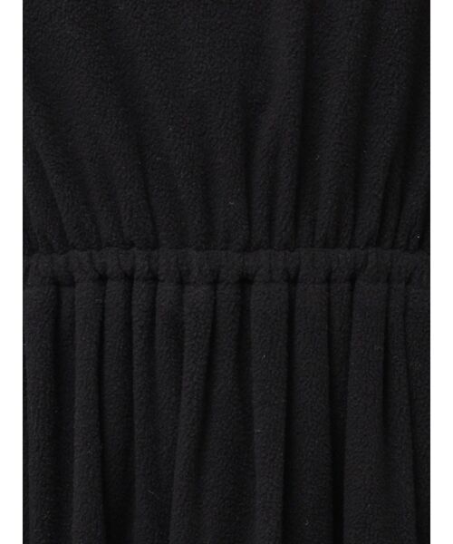 merry jenny（メリージェニー）の「ギャザーギャザーフリースワンピース（ワンピース・レディース・ライトブルー/ブラック/アイボリー・FREE）」の13枚目の写真