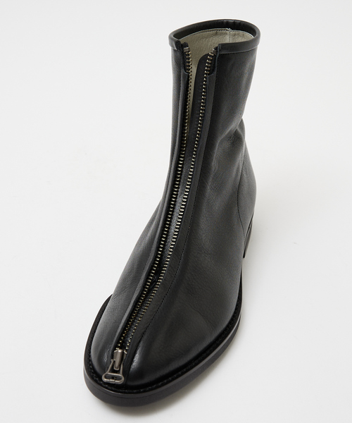 alfredoBANNISTER（アルフレッドバニスター）の「センタージップ レザー ブーツ（ブーツ・メンズ・ブラック・44/45/43/42/41/40）」の10枚目の写真