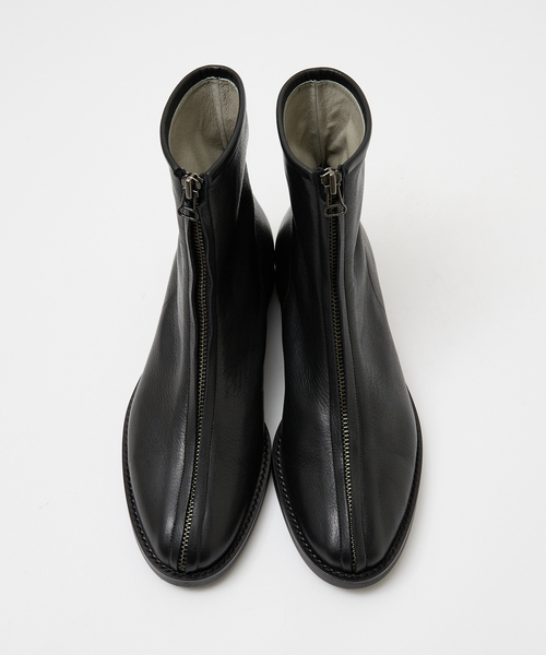 alfredoBANNISTER（アルフレッドバニスター）の「センタージップ レザー ブーツ（ブーツ・メンズ・ブラック・44/45/43/42/41/40）」の14枚目の写真