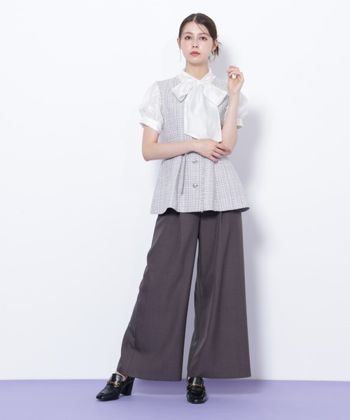 セール】◇ツイードペプラムジレ（ベスト）｜JILL by JILL STUART