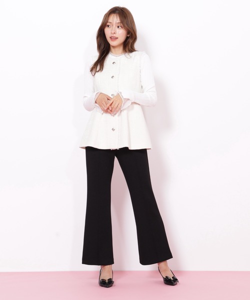 セール】◇ツイードペプラムジレ（ベスト）｜JILL by JILL STUART