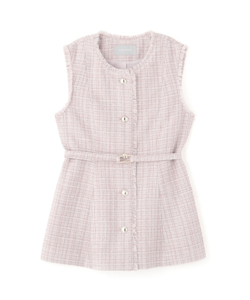 セール】◇ツイードペプラムジレ（ベスト）｜JILL by JILL STUART