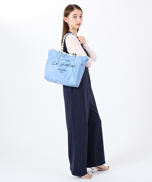 ML 2 WAY TOTE 2ウェイスレートブルー/パールシャイン（トートバッグ