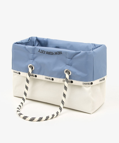 LeSportsac(レスポートサック)の「ML 2 WAY TOTE 2ウェイスレートブルー/パールシャイン(トートバッグ・レディース・ブルー・FREE)」の10枚目の写真