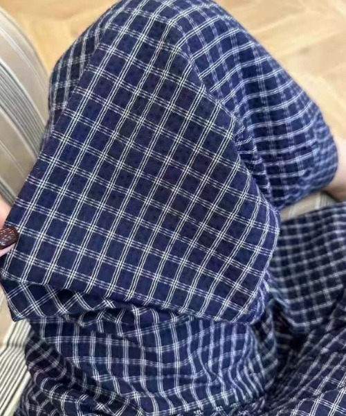 REBALANCE(リバランス)の「ワイドチェックパンツ(その他パンツ・レディース・C/A/B・LARGE/MEDIUM)」の7枚目の写真