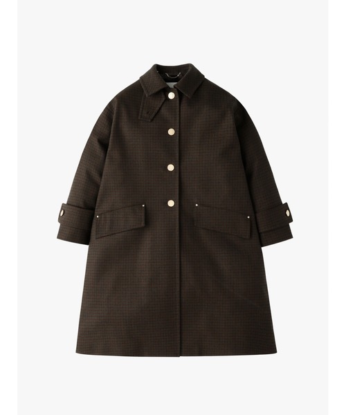 Mackintosh(マッキントッシュ)の「HUMBIE LONG SL MB(ステンカラーコート・レディース・ブラウン系その他/ブラック系その他・6/4)」の2枚目の写真