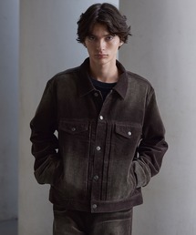 CLEL（クレイル）の「【CLEL】Antique Design Corduroy Shirt Jacket / アンティークデザイン コーデュロイシャツジャケット【セットアップ対応】（その他アウター・レディース）」