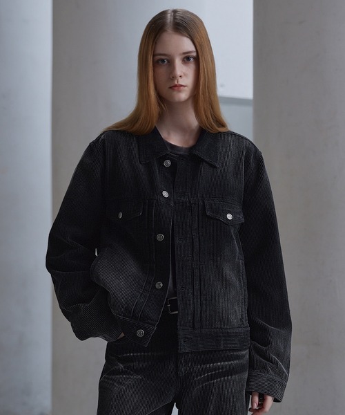 CLEL】Antique Design Corduroy Shirt Jacket / アンティークデザイン