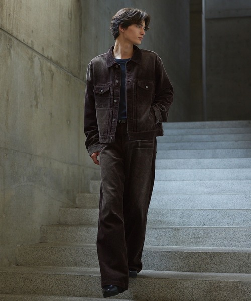 CLEL（クレイル）の「【CLEL】Antique Design Corduroy Shirt Jacket