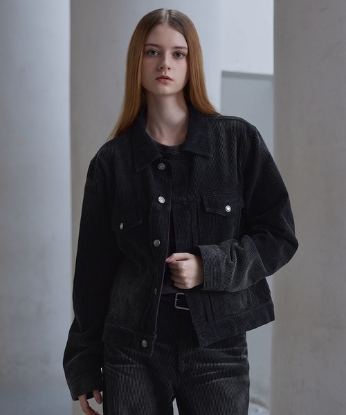 CLEL(クレイル)の「【CLEL】Antique Design Corduroy Shirt Jacket / アンティークデザイン コーデュロイシャツジャケット【セットアップ対応】(その他アウター・メンズ・ネイビー/ブラウン/ブラック・L/M/S/XS)」の16枚目の写真