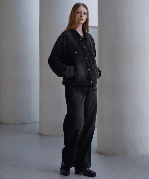 CLEL（クレイル）の「【CLEL】Antique Design Corduroy Shirt Jacket