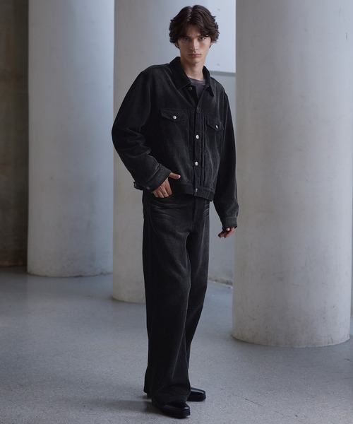 CLEL（クレイル）の「【CLEL】Antique Design Corduroy Shirt Jacket