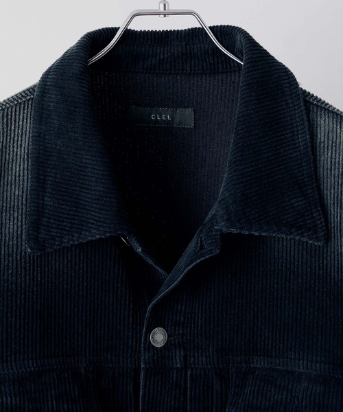 CLEL】Antique Design Corduroy Shirt Jacket / アンティークデザイン