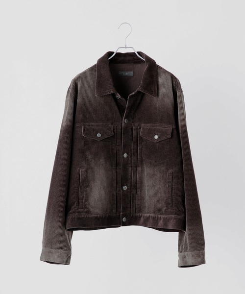 ジャケット・アウター CLEL AntiqueDesign Corduroy Shirt Jacket CLEL】Antique Design Corduroy Shirt Jacket / アンティークデザイン