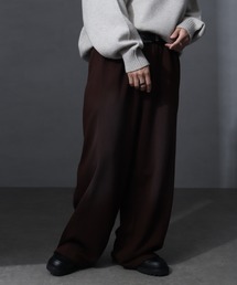 welise（ウェライズ）の「【welise/ウェライズ】ヴィンテージ裏毛 ディメンションカッティング ワイドバギースウェットパンツ（スウェットパンツ）」