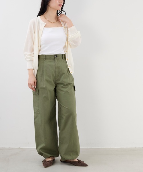 MICA&DEAL（マイカ＆ディール）の「ピーチセミワイドカーゴパンツ〈2