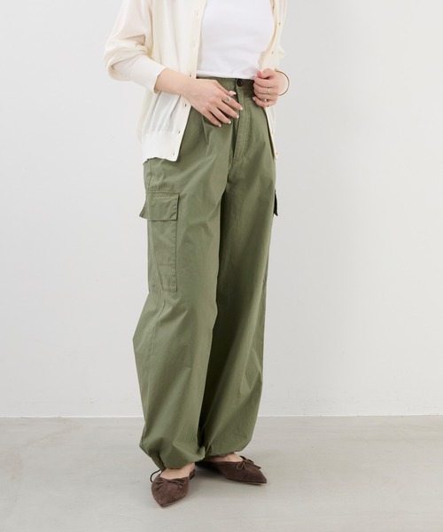 MICA&DEAL（マイカ＆ディール）の「ピーチセミワイドカーゴパンツ〈2