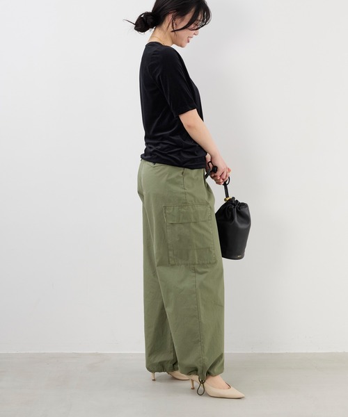 MICA&DEAL（マイカ＆ディール）の「ピーチセミワイドカーゴパンツ〈2