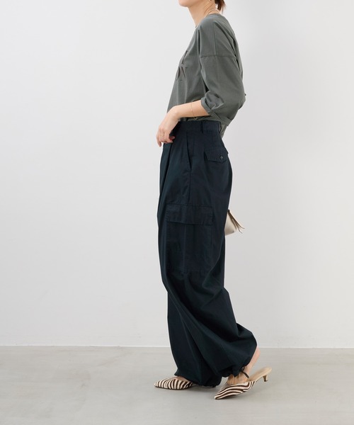 セール】ピーチセミワイドカーゴパンツ〈2サイズ展開〉（カーゴ