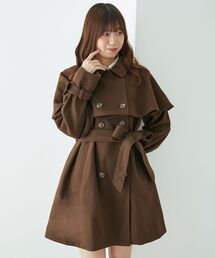 ケープセットミディコート
