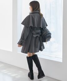 akiki 可愛いケープコート　ほぼ未使用　ブラック akiki 可愛いケープコート ほぼ未使用 ブラック 楽天市場
