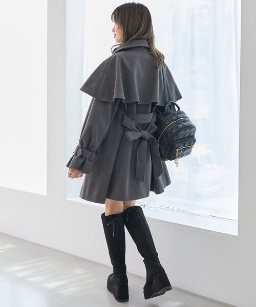 セール】ケープセットミディコート（その他アウター）｜MAJESTIC LEGON